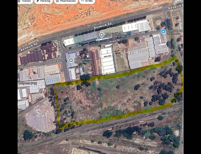 41,672M² VACANT LAND FOR SALE IN GERMISTON INDUSTRIAL